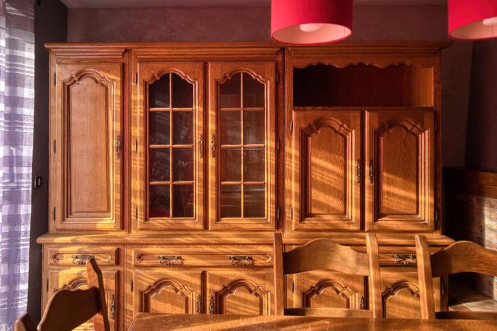 Meuble living buffet, Maison & Meubles, Armoires | Buffets, Utilisé, 200 cm ou plus, 200 cm ou plus, 50 à 75 cm, Avec tiroir(s)