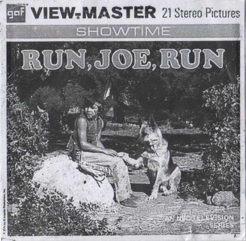 View-master Run, Joe, Run B 594 Eng, Antiek en Kunst, Antiek | Speelgoed, Ophalen of Verzenden