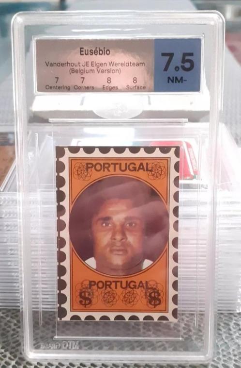 No panini+Eusébio Mexico 70+Voetbalsterren+Vanderhout, Collections, Autocollants, Comme neuf, Sport, Enlèvement ou Envoi