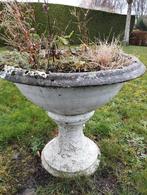 Betonnen plantenbakken uit de jaren 70, Tuin en Terras, Gebruikt, Rond, Beton, 60 cm of meer