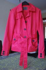 Vero Moda - Korte trenchcoat - maat S - roze/koraalrood, Kleding | Dames, Jassen | Zomer, Verzenden, Vero Moda, Zo goed als nieuw