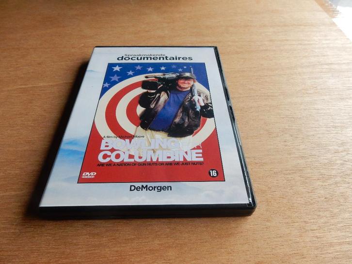 nr.1101- Dvd: bowling for columbine - documentaire, Cd's en Dvd's, Dvd's | Documentaire en Educatief, Zo goed als nieuw, Oorlog of Misdaad