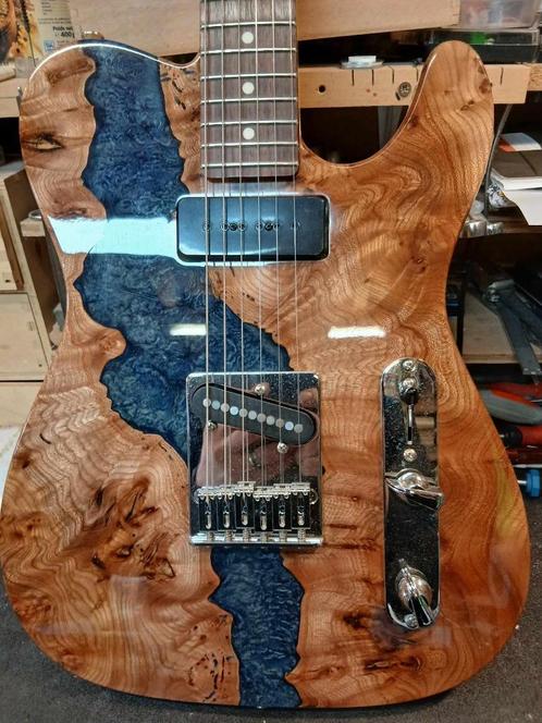 guitare de luthier telecaster, Muziek en Instrumenten, Snaarinstrumenten | Gitaren | Elektrisch, Nieuw, Solid body, Overige merken