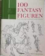 100 fantasy figuren tekenen, Hobby en Vrije tijd, Tekenen, Ophalen of Verzenden, Boek of Gids, Zo goed als nieuw