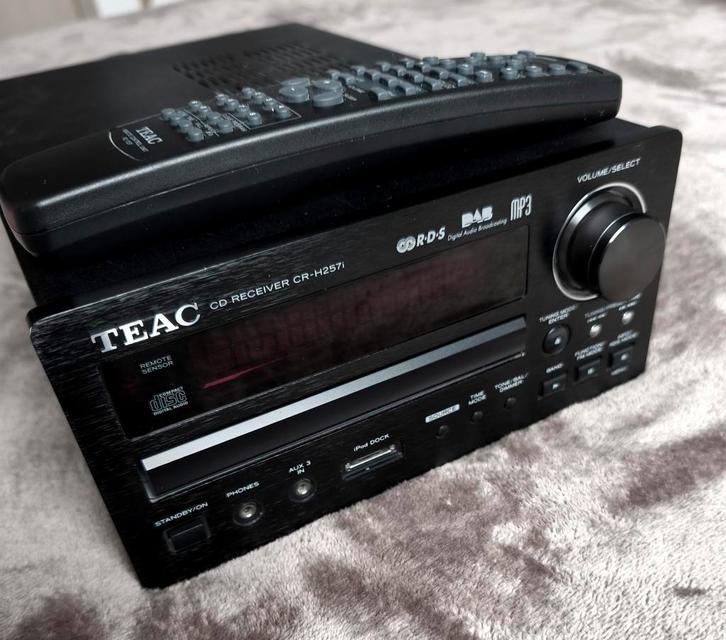 Hifi-microsysteem: TEAC CR-H257I - dab - 2 x 30 w, Audio, Tv en Foto, Versterkers en Ontvangers, Zo goed als nieuw, Stereo, 60 tot 120 watt