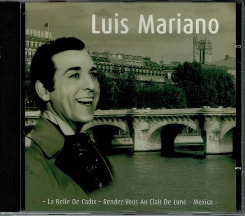 Luis Mariano, Cd's en Dvd's, Cd's | Franstalig, Zo goed als nieuw, Ophalen of Verzenden