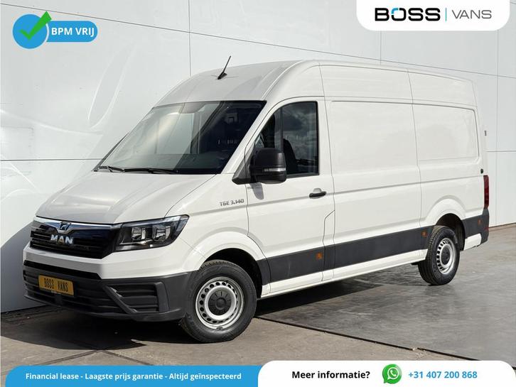 MAN TGE 3.140 2.0 TDI L3H3 Airco Cruise Control Trekhaak Car, Auto's, Bestelwagens en Lichte vracht, Bedrijf, Te koop, ABS, Achteruitrijcamera