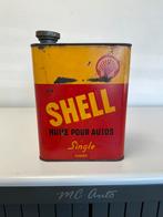 Oud SHELL Single olie blik, Verzamelen, Ophalen of Verzenden