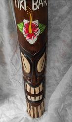 masque Tiki 100 cm en bois d albesia Tiki bar, Antiek en Kunst, Ophalen of Verzenden