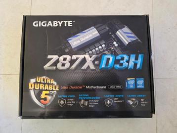 GIGABYTE Z87X-D3H (LGA 1150 socket) beschikbaar voor biedingen