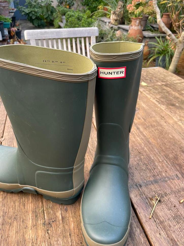 Hunter splinternieuwe laarzen., Tuin en Terras, Werkkleding, Laarzen, Ophalen