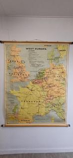 Schoolkaart West-Europa (Cremers), Antiquités & Art, Antiquités | Cartes scolaires, Enlèvement, Géographie