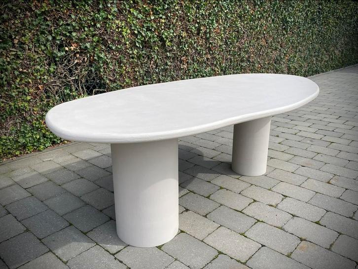 Gloednieuwe Mortex eettafel, Huis en Inrichting, Tafels | Eettafels, Nieuw, 100 tot 150 cm, 200 cm of meer, Vijf personen of meer