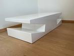 Design salontafel wit gelakt, Maison & Meubles, Tables | Tables de salon, Synthétique, 100 à 150 cm, Rectangulaire, 50 à 100 cm