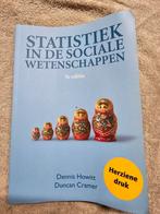 Dennis Howitt - Statistiek in de sociale wetenschappen, Nederlands, Ophalen of Verzenden, Dennis Howitt; Duncan Cramer