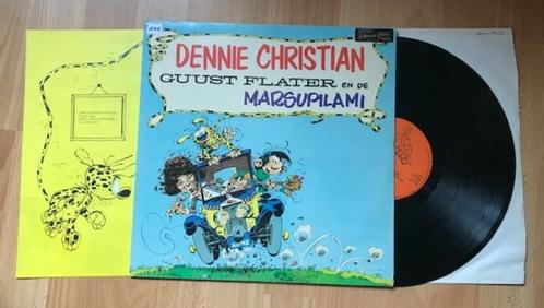 LP DENNIE CHRISTIAN - GUUST FLATER MARSUPILAMI + BIJLAGE, Cd's en Dvd's, Vinyl | Pop, Zo goed als nieuw, 1980 tot 2000, 12 inch
