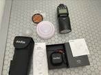 Godox V1 Pro flitsset plus Godox X3 oled trigger voor Nikon., Audio, Tv en Foto, Foto | Flitsers, Ophalen, Nieuw, Nikon