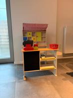 Speelgoedwinkeltje + kassa, Kinderen en Baby's, Speelgoed | Educatief en Creatief, Ophalen, Zo goed als nieuw, Met geluid