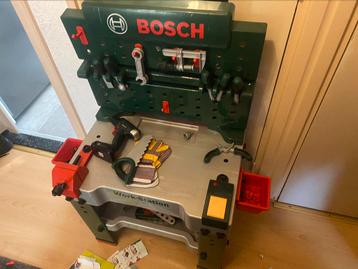 Bosch werkbank met veel accessoires van Theo Klein