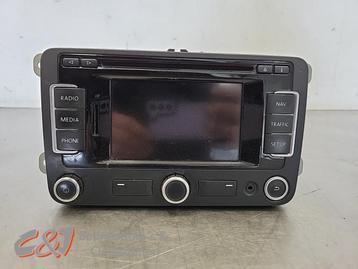 Display Multi Media regelunit van een Volkswagen Transporter beschikbaar voor biedingen