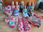 6 Babypoppen met accessoires, Kinderen en Baby's, Ophalen, Gebruikt