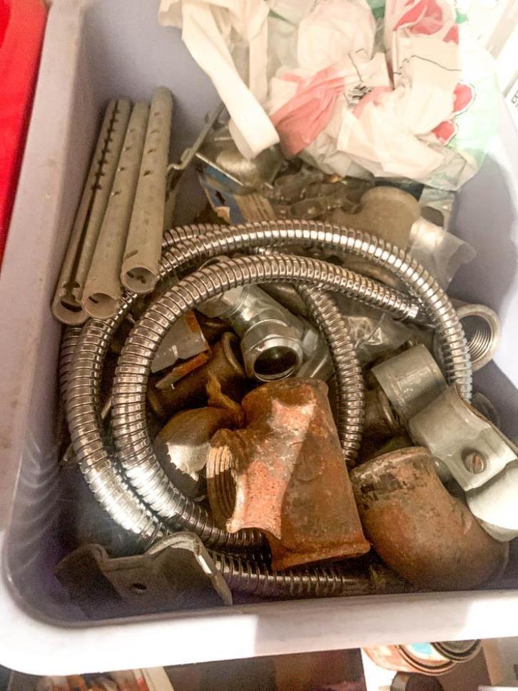 LOT DE FOURNITURES PLOMBERIE, Doe-het-zelf en Bouw, Sanitair, Zo goed als nieuw, Overige typen, Koper, Ophalen