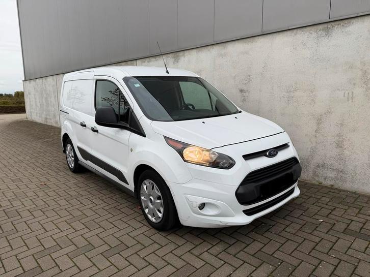 Ford Transit Connect - 2017 - euro 6b - 3 zits, Auto's, Bestelwagens en Lichte vracht, Particulier, Airbags, Airconditioning, Alarm