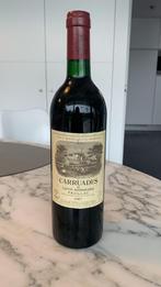 Carruades de lafite rothschild 1987, Verzamelen, Wijnen, Ophalen of Verzenden, Zo goed als nieuw