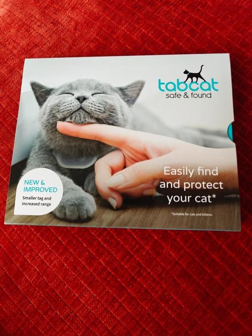 Tabcat Cat Tracker, Dieren en Toebehoren, Kattenhalsbanden en Penningen, Nieuw, GPS, Ophalen
