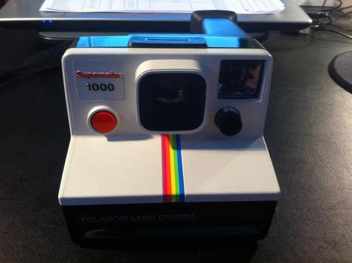 Polaroid 1000 Super Color Red Button, Audio, Tv en Foto, Fotocamera's Analoog, Zo goed als nieuw, Polaroid, Polaroid, Ophalen of Verzenden