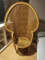 Chaise Emmanuelle 1m70, Huis en Inrichting, Ophalen, Gebruikt, Bruin, Riet of Rotan