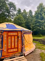 Mongoolse yurt met koepel, Caravanes & Camping, Tentes, Enlèvement, Utilisé, Jusqu'à 6