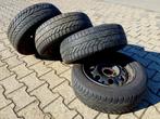 4 bons pneus 185/60-14 pour Ford Fiesta, entraxe 4x108, Banden en Velgen, Gebruikt, 185 mm, 14 inch