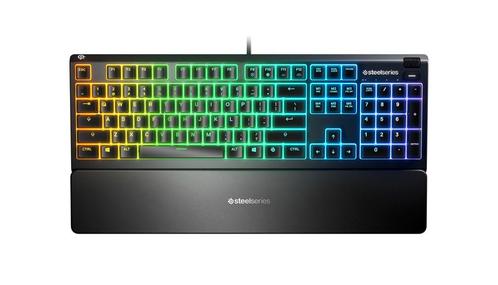 Gaming keyboard - Steelseries APEX 3, Computers en Software, Toetsenborden, Nieuw, Qwerty, Bedraad, Ergonomisch, Gaming toetsenbord