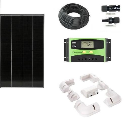 200Wp (daglicht) zonnepaneel - A cellen camper garage boot, Caravans en Kamperen, Mobilhome-accessoires, Zo goed als nieuw, Ophalen of Verzenden