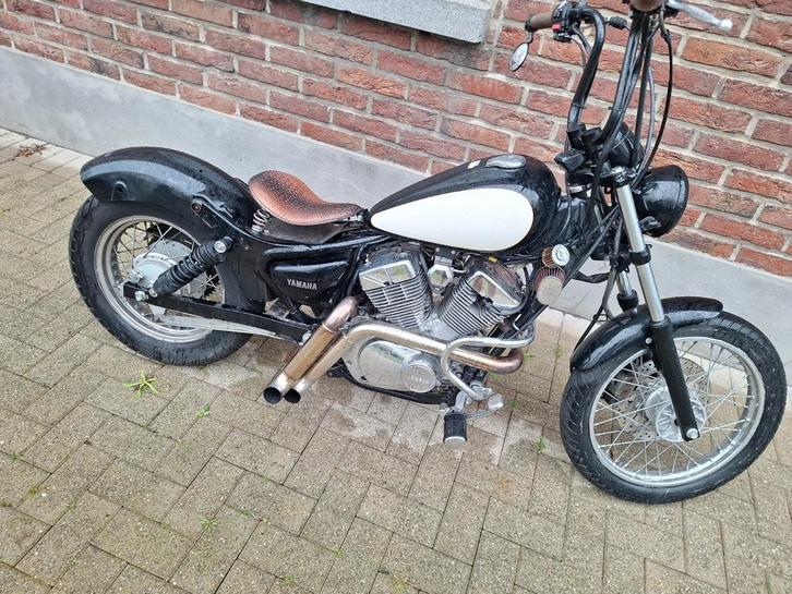 Yamaha virago bobber 125cc oldtimer eventueel te ruil, Motos, Motos | Yamaha, Particulier, Chopper, jusqu'à 11 kW, 2 cylindres