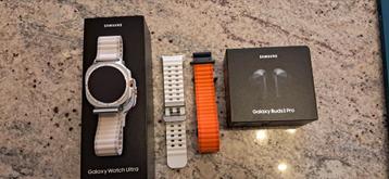 Samsung Watch Ultra wit + Buds 3 Pro Nieuwstaat  beschikbaar voor biedingen