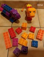Lego duplo: Leeuw en nijlpaard set nr 3514 uit 2003, Kinderen en Baby's, Speelgoed | Duplo en Lego, Ophalen of Verzenden, Zo goed als nieuw