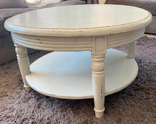 Salontafel rond, Huis en Inrichting, Tafels | Salontafels, Zo goed als nieuw, Rond, Ophalen