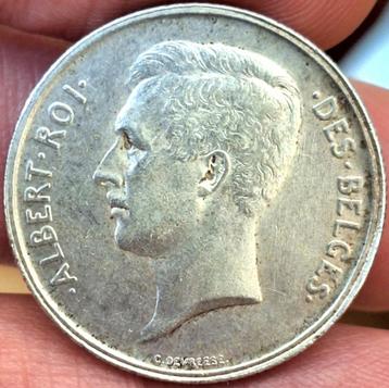 2 Fr. 1911 Albert I/ België/Fr. Legende  beschikbaar voor biedingen