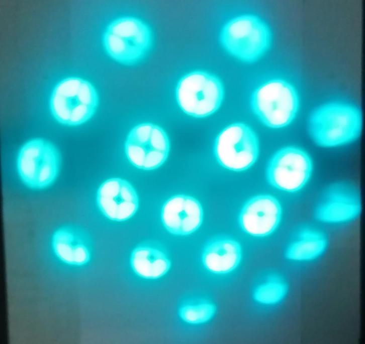 Licht spel, Muziek en Instrumenten, Licht en Laser, Gebruikt, Licht, Geluidgestuurd, Kleur, Ophalen