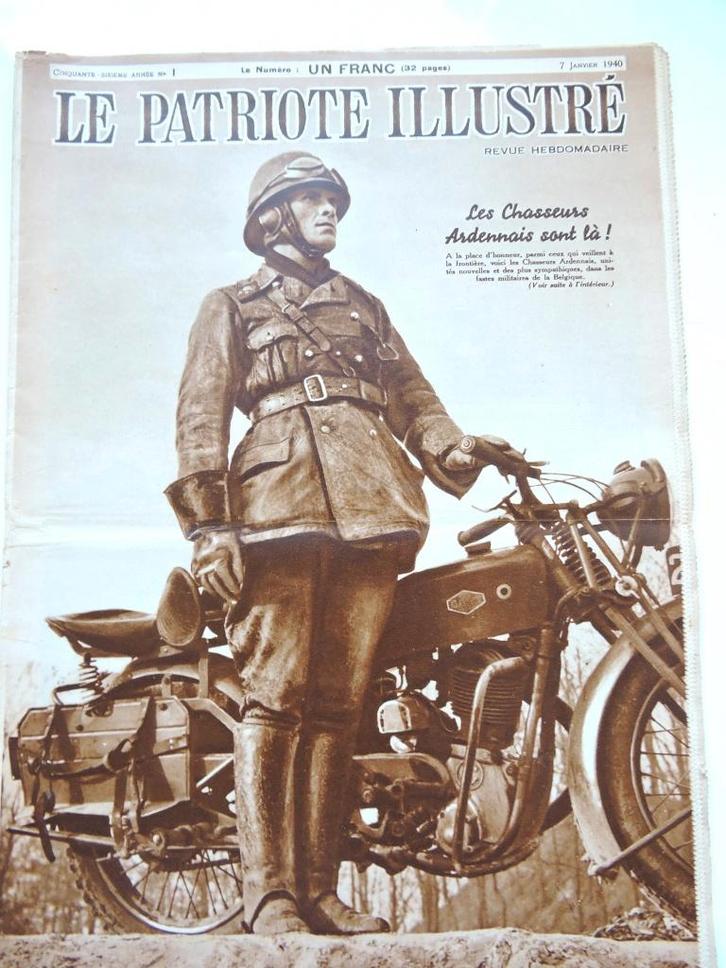 1940 Article + photos CHASSEURS ARDENNAIS d'époque, Collections, Objets militaires | Seconde Guerre mondiale, Autres, Enlèvement ou Envoi