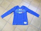 Vingino blauwe longsleeve maat 8 jaar, Jongen, Gebruikt, Ophalen of Verzenden, Shirt of Longsleeve