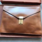 Delvaux akten tas 38 op 28 cm 2 vakken in orig Delvaux doos, Ophalen of Verzenden