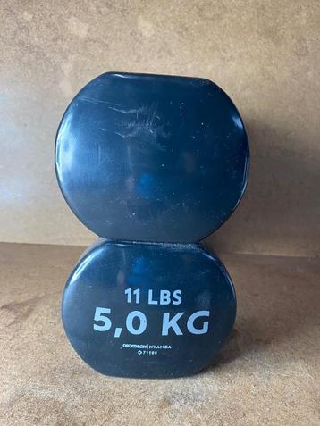 Dumbbells – 2 x 5kg – Decathlon Domyos Nyamba beschikbaar voor biedingen