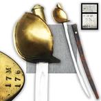 UITERST ZELDZAAM U.S. D.R.1862 NAVAL CUTLASS Collision Sword, Verzamelen, Militaria | Algemeen, Verzenden, Marine, Zwaard of Sabel