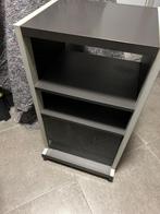 STEREO RACK KAST metaal grijs, Audio, Tv en Foto, Stereoketens, Ophalen, Gebruikt, Losse componenten