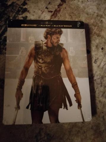 Blu-Ray 4K+2 Blu-ray Steelbook Gladiator 2 en promotion, Enlèvement ou Envoi, Neuf, dans son emballage