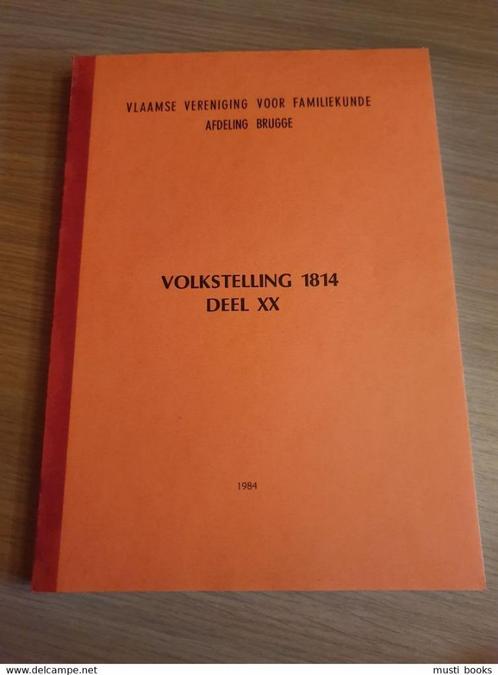 (MOUSCRON HERSEAUX LUIGNE DOTTIGNIES) Volkstelling 1814., Boeken, Geschiedenis | Stad en Regio, Gelezen, Ophalen of Verzenden