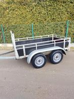 Dubbelas ongeremd, Auto diversen, Aanhangers en Bagagewagens, Ophalen, Zo goed als nieuw